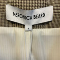 Load image into Gallery viewer, Veronica Beard Ecru / Ochre Battista Plaid Dickey Jacket