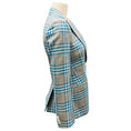 Load image into Gallery viewer, Kiton Grey / Blue Plaid Wool Blazer