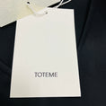 Load image into Gallery viewer, Toteme Black Viscose Cotton Scoop Neck Dress