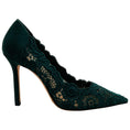Load image into Gallery viewer, Arteana Cyprus Green Lace / Suede Pumps