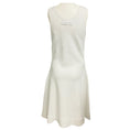 Load image into Gallery viewer, Victoria Beckham White Sleeveless Terry Midi Dress