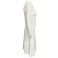 Load image into Gallery viewer, Victoria Beckham White Sleeveless Terry Midi Dress