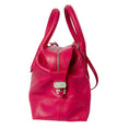 Load image into Gallery viewer, Tod's Fuchsia Leather Satchel Handbag