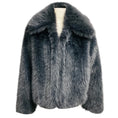 Load image into Gallery viewer, Agolde x Shoreditch Ski Club Shade Grey Maren Faux Shearling Jacket