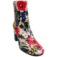 Load image into Gallery viewer, Balenciaga Multi Floral Print Leather Booties