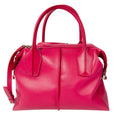 Load image into Gallery viewer, Tod's Fuchsia Leather Satchel Handbag