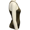 Load image into Gallery viewer, Barbara Bui Black / Gold Knit Shimmer Tank