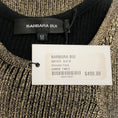 Load image into Gallery viewer, Barbara Bui Black / Gold Knit Shimmer Tank