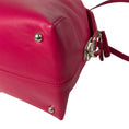 Load image into Gallery viewer, Tod's Fuchsia Leather Satchel Handbag