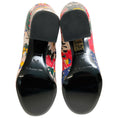Load image into Gallery viewer, Balenciaga Multi Floral Print Leather Booties