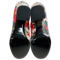 Load image into Gallery viewer, Balenciaga Multi Floral Print Leather Booties