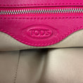Load image into Gallery viewer, Tod's Fuchsia Leather Satchel Handbag