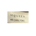 Load image into Gallery viewer, McQueen Navy Wide Leg Tailored Wool Trousers