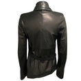 Load image into Gallery viewer, Ann Demeulemeester Black Leather Luvas Jacket