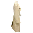 Load image into Gallery viewer, Lemaire Beige Cotton Trench Coat