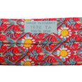 Load image into Gallery viewer, Hermes Red/ Blue Silk Palm Tree Print Men's Tie