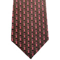 Load image into Gallery viewer, Hermes Brown / Pink Silk Buckle Print Men's Tie