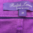 Load image into Gallery viewer, Ralph Lauren Collection Purple Five Pocket Denim Jeans