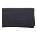 Load image into Gallery viewer, Chanel Black Vintage Early 90's Grosgrain Clutch Bag
