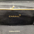 Load image into Gallery viewer, Chanel Black Vintage Early 90's Grosgrain Clutch Bag
