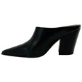 Load image into Gallery viewer, Gianvito Rossi Black Leather Keinna Mules