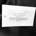 Load image into Gallery viewer, No. 21 Black Satin V-Neck Dress with Mesh Sleeves