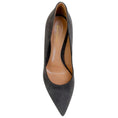 Load image into Gallery viewer, Gianvito Rossi Grey Suede Ellipsis 85 Pumps