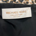 Load image into Gallery viewer, Michael Kors Collection Khaki Multi Leopard Print Jacquard Mini Dress