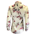 Load image into Gallery viewer, Altuzarra Ivory Cherry Blossom Print Long Sleeved Silk Blouse