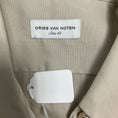 Load image into Gallery viewer, Dries van Noten Beige Long Sleeved Button Down Cotton Shirt