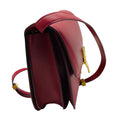 Load image into Gallery viewer, Celine Red Classic Box Calfskin Leather Shoulder Bag