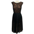 Load image into Gallery viewer, Michael Kors Black Sleeveless Lace Dress