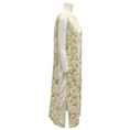 Load image into Gallery viewer, Jil Sander Cream 2023 Velvet Applique Embellished Sleeveless Dress