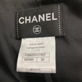Load image into Gallery viewer, Chanel Black / Gold Metallic Paris Shanghai 2010 Braided Trim Full Zip Wool Dress