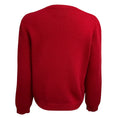 Load image into Gallery viewer, Gucci Red UFO Intarsia Graphic Print Wool Knit Pullover Sweater