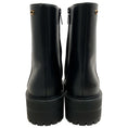 Load image into Gallery viewer, Gianvito Rossi Black Leather Warner Square Toe Booties