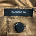 Load image into Gallery viewer, Barbara Bui Copper Metallic Lambskin Leather Pants
