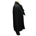Load image into Gallery viewer, Etro Black 2024 Silk Jacquard Scarf Collar Shirt