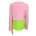 Load image into Gallery viewer, Sies Marjan Pink / Beige / Green Wool and Cashmere Knit Asymmetric Layered Sweater