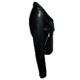Load image into Gallery viewer, Iro Black Ashville Lambskin Leather Moto Jacket