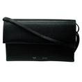 Load image into Gallery viewer, Celine Black Leather Folded Clutch