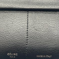 Load image into Gallery viewer, Celine Black Leather Folded Clutch