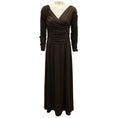 Load image into Gallery viewer, Altuzarra Sable Ruched Long Sleeved Jersey Charlotte Dress