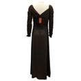 Load image into Gallery viewer, Altuzarra Sable Ruched Long Sleeved Jersey Charlotte Dress