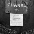 Load image into Gallery viewer, Chanel Black Boucle Tweed Jacket with CC Logo Buttons