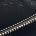 Load image into Gallery viewer, Celine Black Leather Folded Clutch