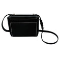 Load image into Gallery viewer, Givenchy Black / Silver Chain Trimmed Leather Crossbody Bag