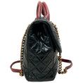 Load image into Gallery viewer, Chanel Paris Edinburgh Black Glazed Calfskin Leather Castle Rock Flap Bag