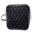 Load image into Gallery viewer, Goyard Navy Blue Goyardine Petit Flot Bucket Bag PM