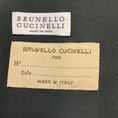 Load image into Gallery viewer, Brunello Cucinelli Gunmetal / Silver Metallic Tailored Double Breasted Blazer